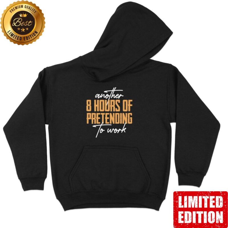 Unisex Hoodie "Pretending to work"