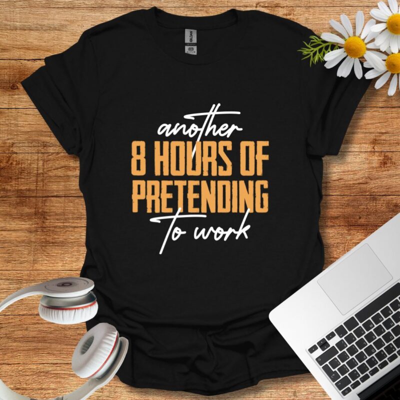 Funny pretending to work T-Shirt