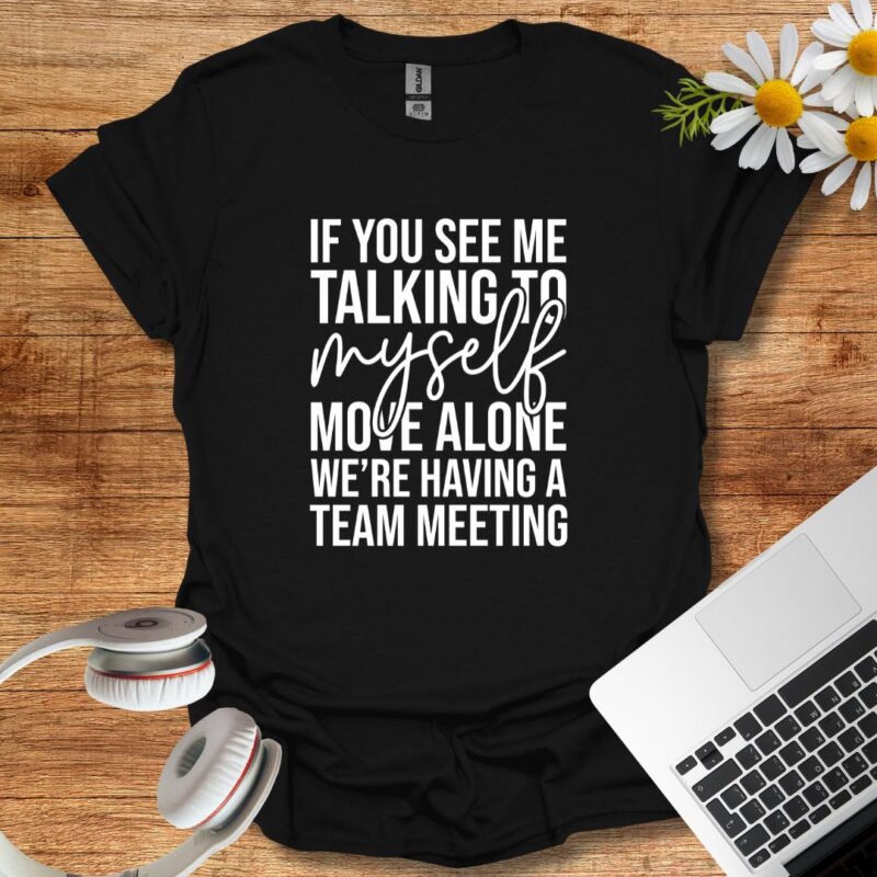 Funny zoom meeting T-Shirt