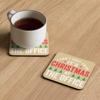 CORPORATE FUNNY CORK BACK COASTER