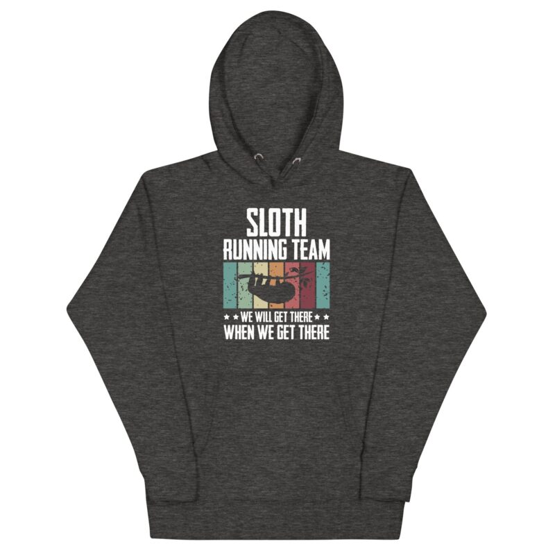 Unisex Hoodie "Sloth running team" - Image 2