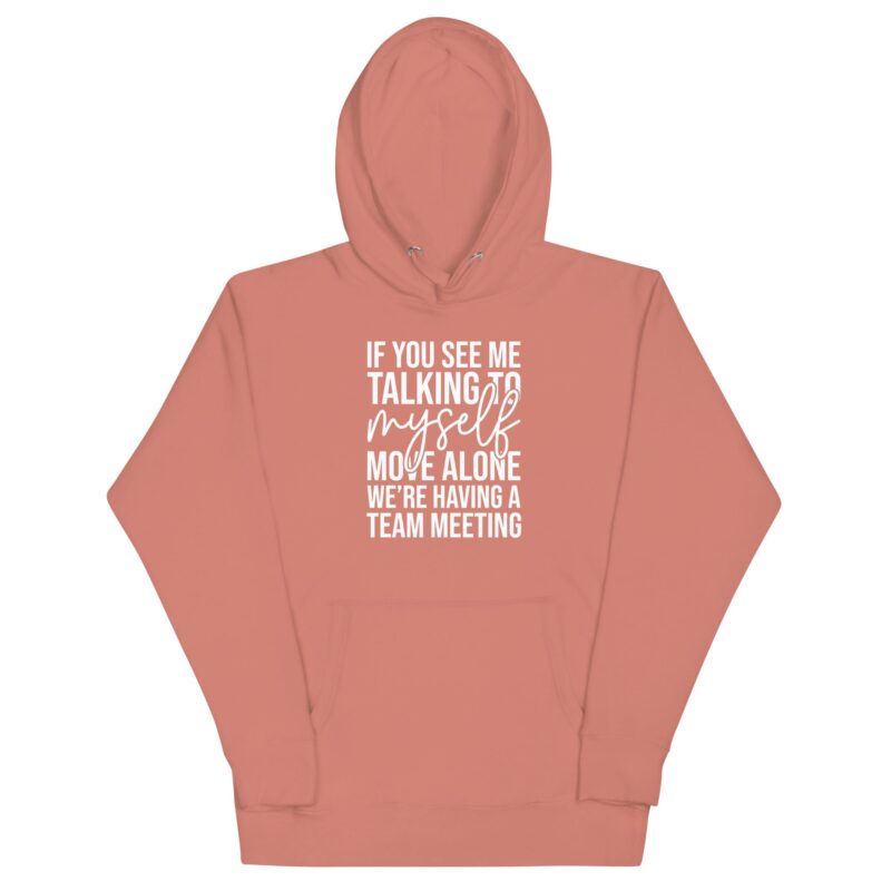 Unisex Hoodie "Zoom meeting" - Image 4