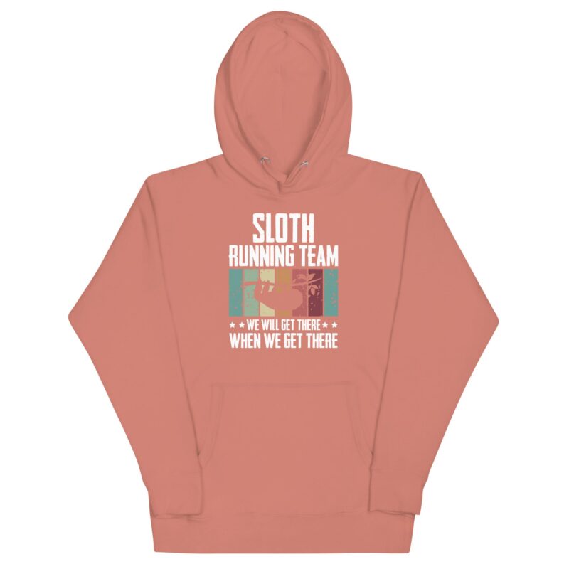 Unisex Hoodie "Sloth running team" - Image 4