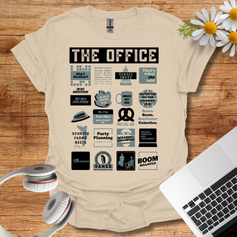 Short-Sleeve Unisex T-Shirt "the office"