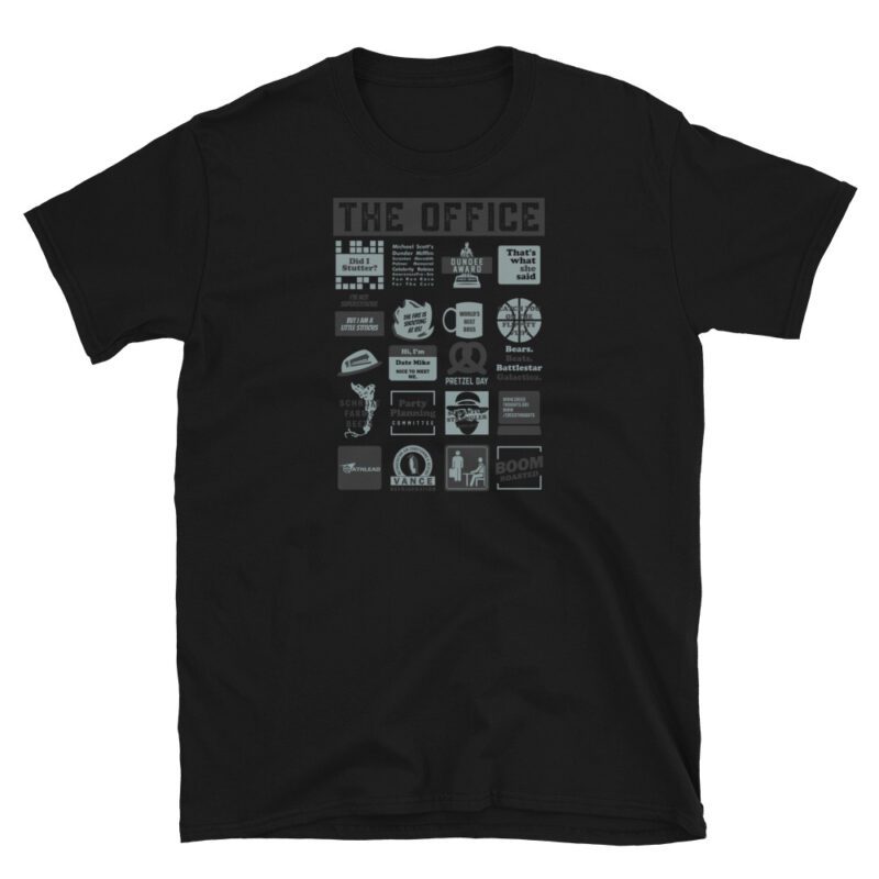 Short-Sleeve Unisex T-Shirt "the office" - Image 4