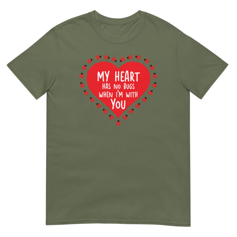 My Heart Has No Bugs When I'm with You T-Shirt - Image 2