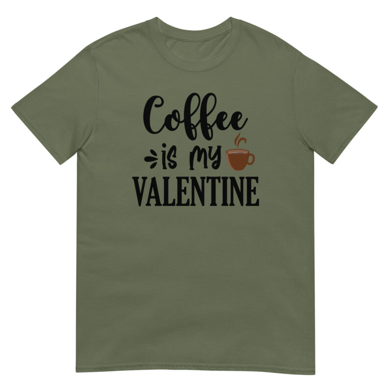 Coffee is my valentine T-Shirt - Image 3