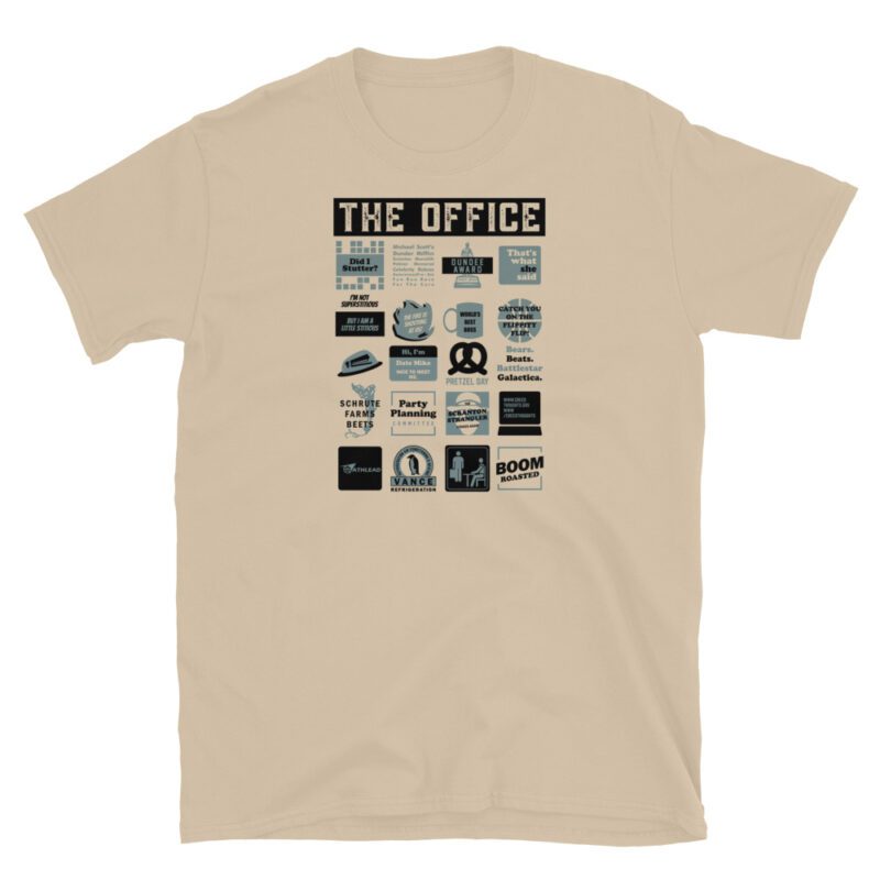 Short-Sleeve Unisex T-Shirt "the office" - Image 3