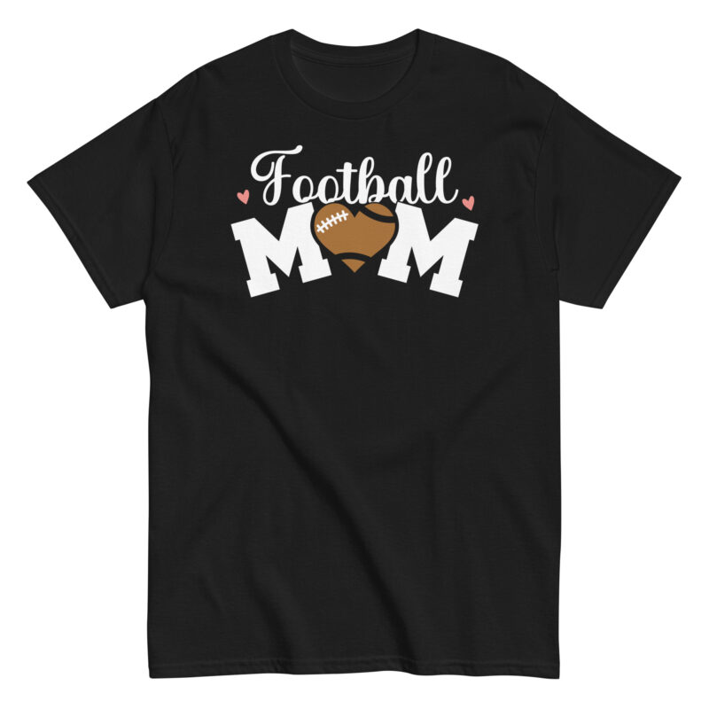 Football mom t shirt gift to mother