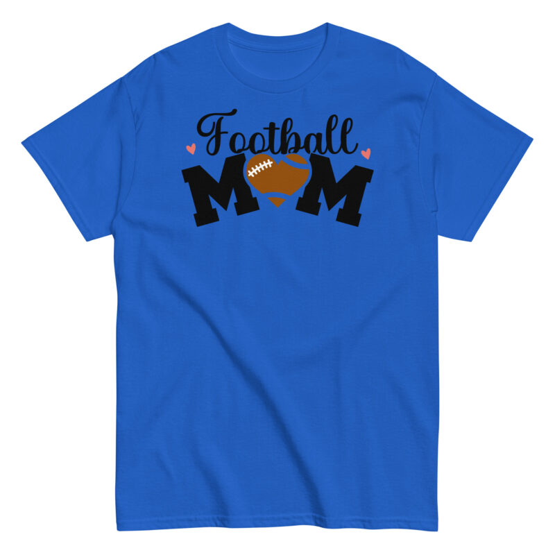 Football mom t shirt gift to mother