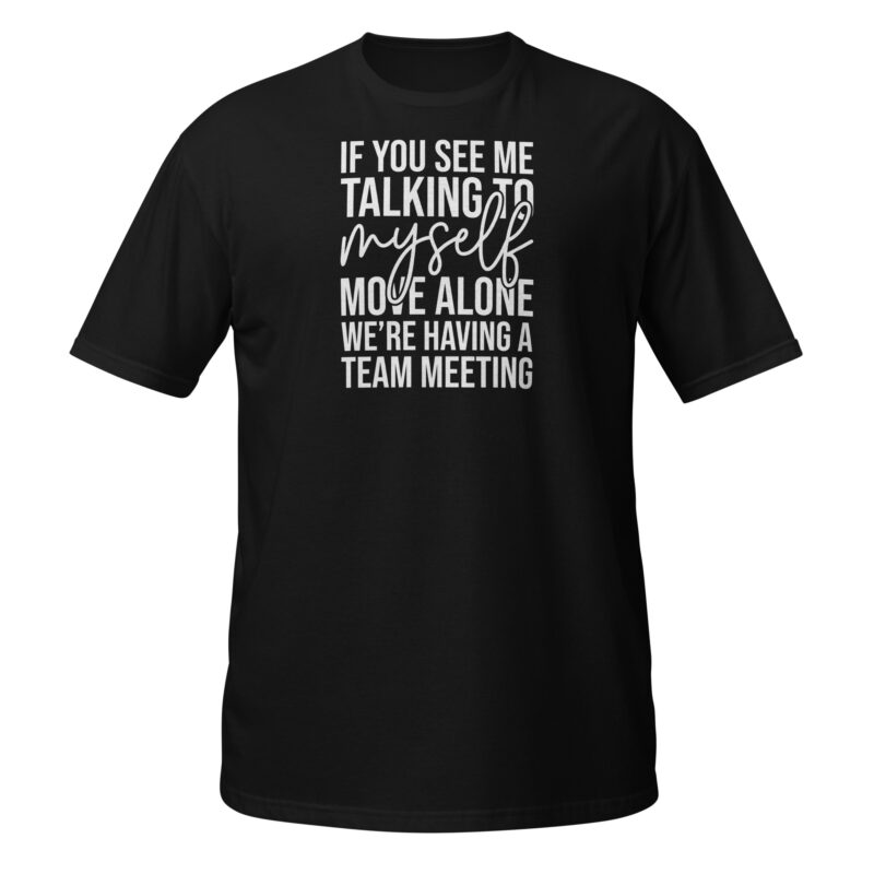 Funny zoom meeting T-Shirt - Image 7