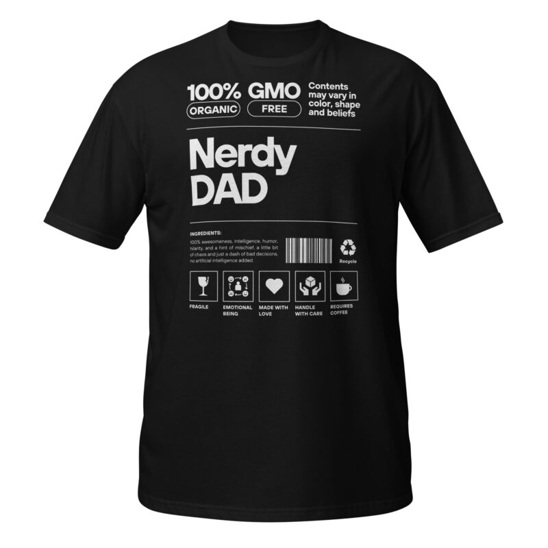 Geeky Dad T-Shirt - Image 2