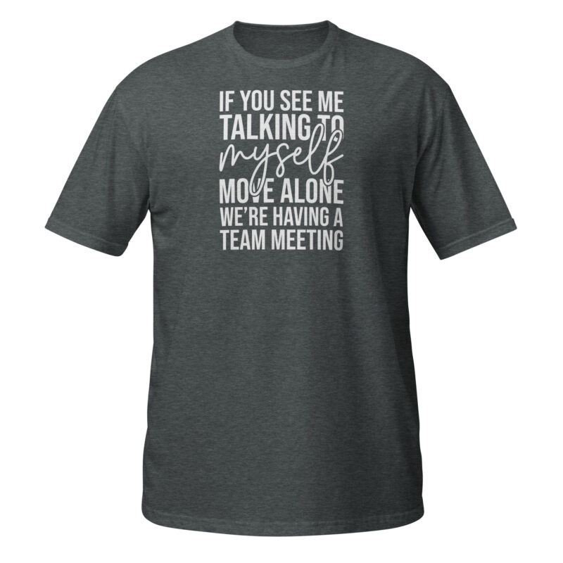 Funny zoom meeting T-Shirt - Image 4