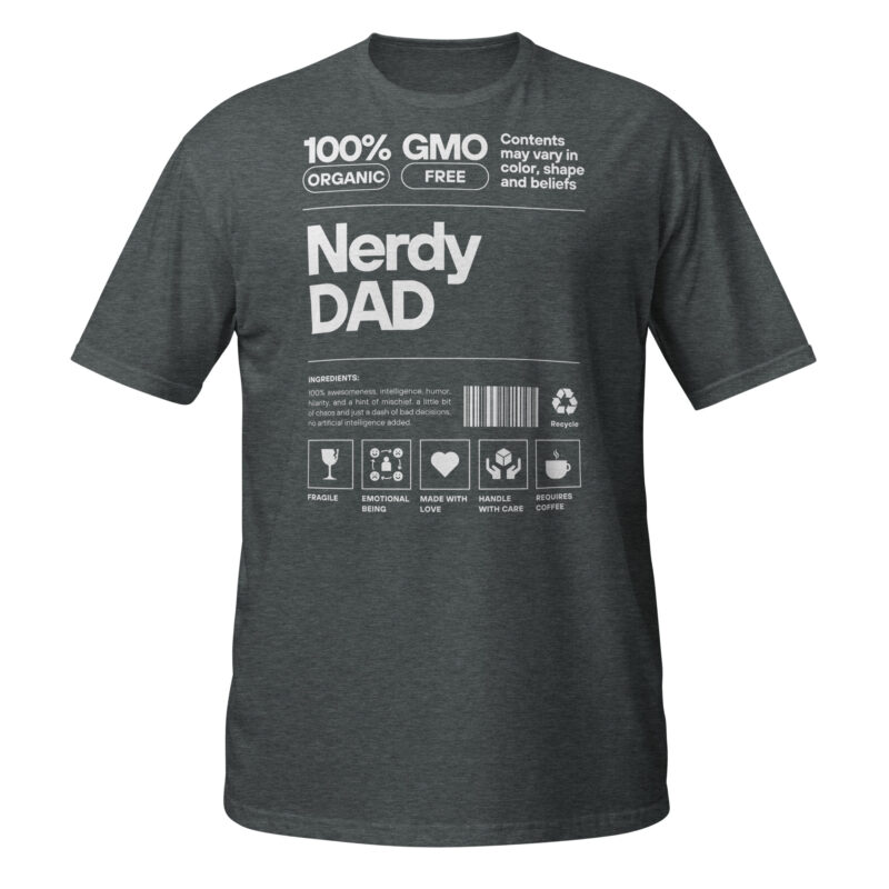 Geeky Dad T-Shirt - Image 4