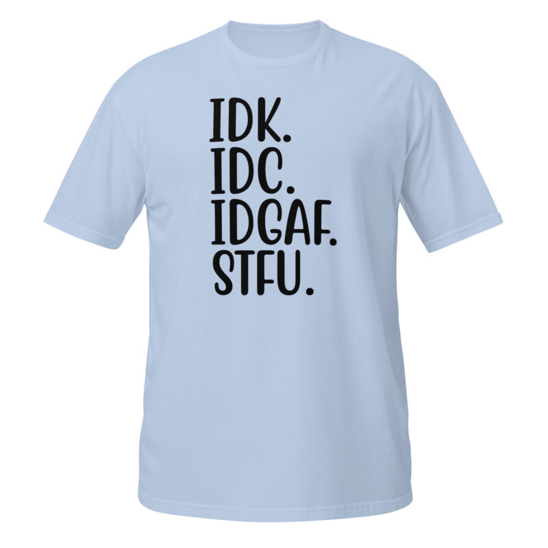 STFU Tee Sarcastic T-Shirt - Image 4