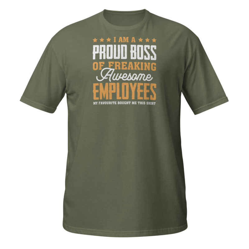 I'm a proud boss  T-Shirt - Image 6