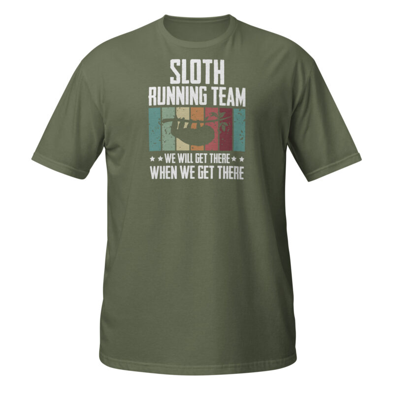 Sloth running team T-Shirt - Image 6