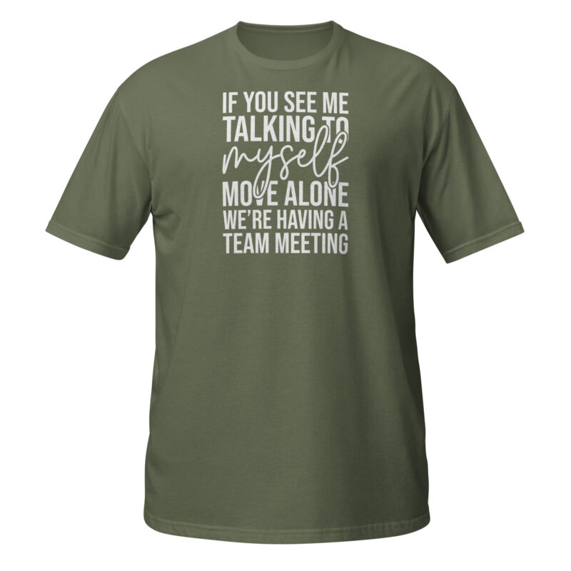 Funny zoom meeting T-Shirt - Image 6