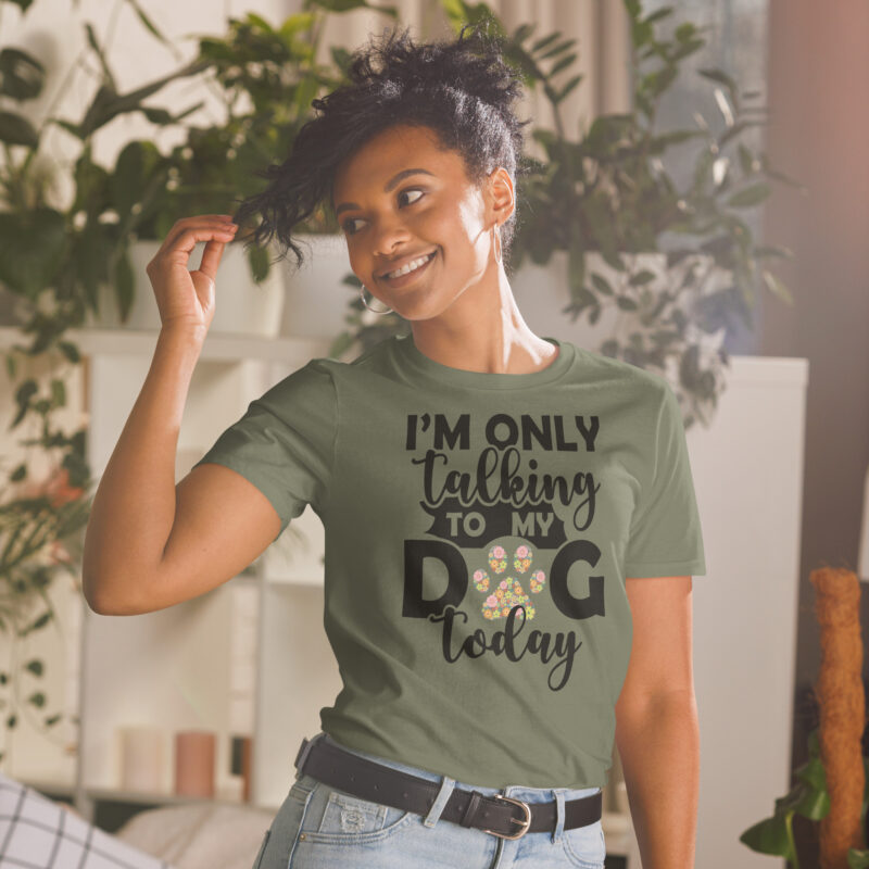 Dog Lover Tee Dog Mom Gift T-Shirt - Image 2