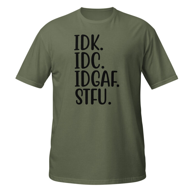 STFU Tee Sarcastic T-Shirt - Image 3