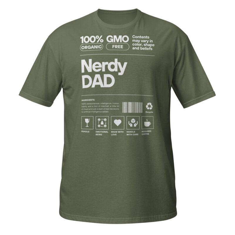 Geeky Dad T-Shirt - Image 6