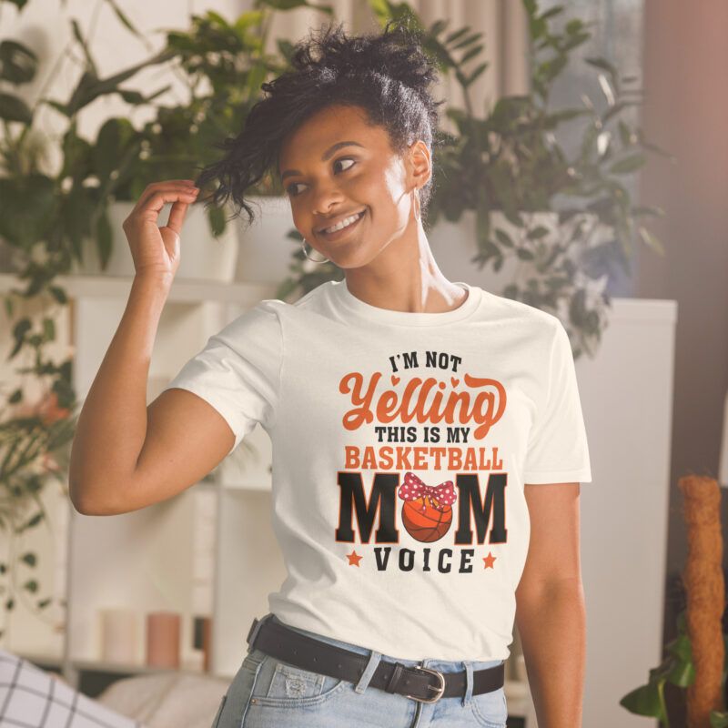 Basketball Mom Shirt Gift to Mother T-Shirt - Image 5