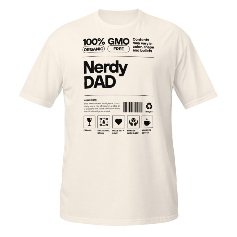 Funny Geek Dad T-Shirt - Image 5