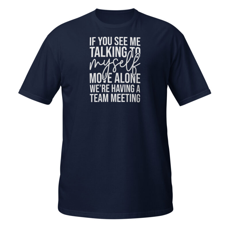 Funny zoom meeting T-Shirt - Image 2