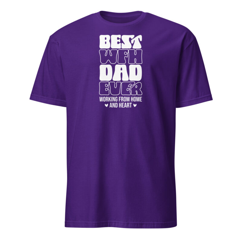 Best working from home dad T-Shirt - Image 3