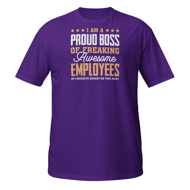 I'm a proud boss  T-Shirt - Image 3