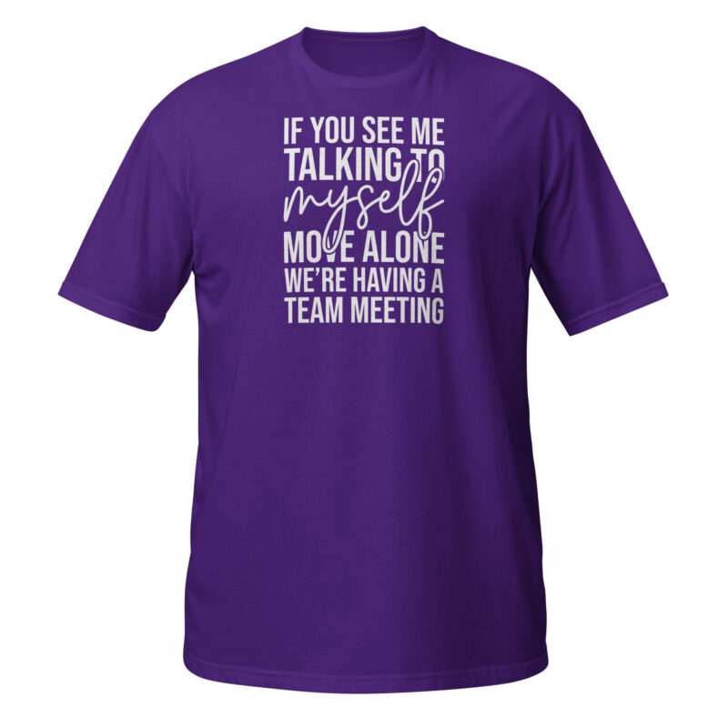 Funny zoom meeting T-Shirt - Image 3