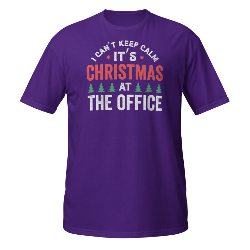 Funny christmas office party T-Shirt - Image 3