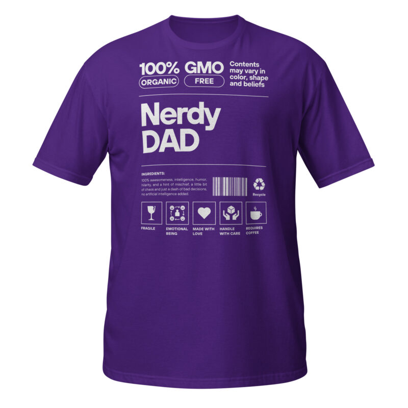 Geeky Dad T-Shirt - Image 3