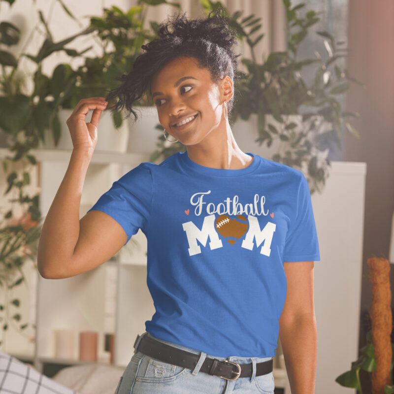 Football Mom Tee Gift to Mother T-Shirt