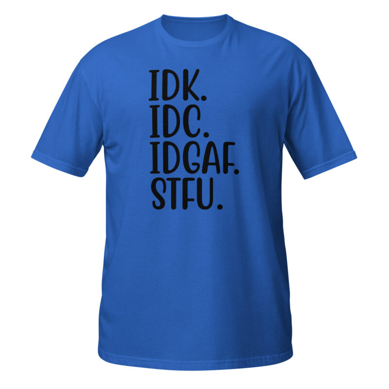 STFU Tee Sarcastic T-Shirt - Image 2