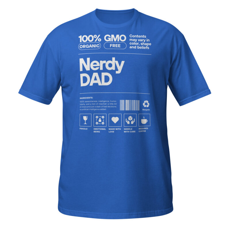 Geeky Dad T-Shirt - Image 5