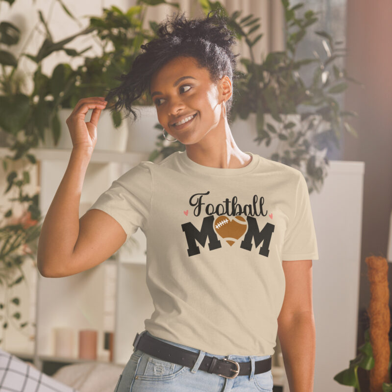 Football Mom Shirt Gift to Mother T-Shirt