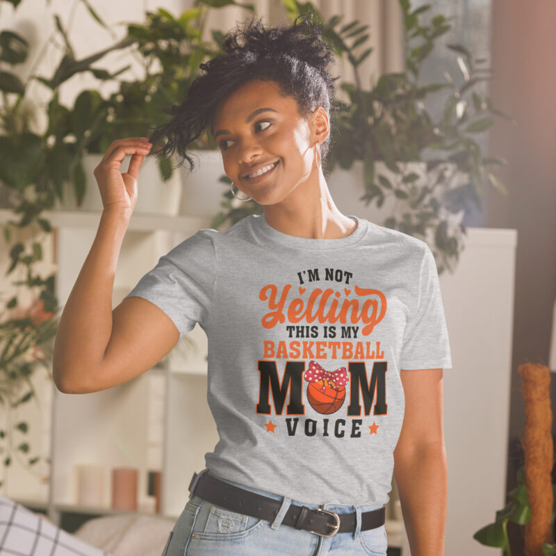 Basketball Mom Shirt Gift to Mother T-Shirt - Image 4