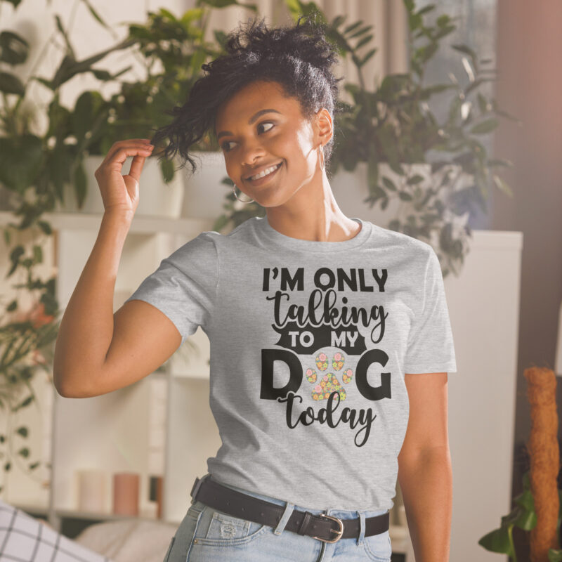 Dog Lover Tee Dog Mom Gift T-Shirt - Image 5