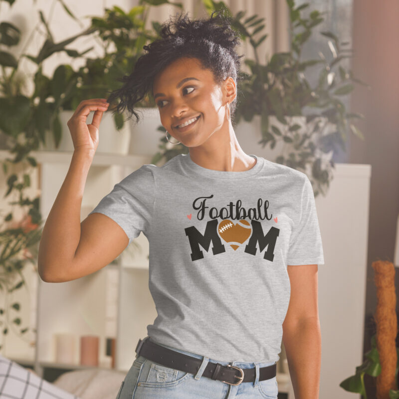 Football Mom Shirt Gift to Mother T-Shirt - Image 4