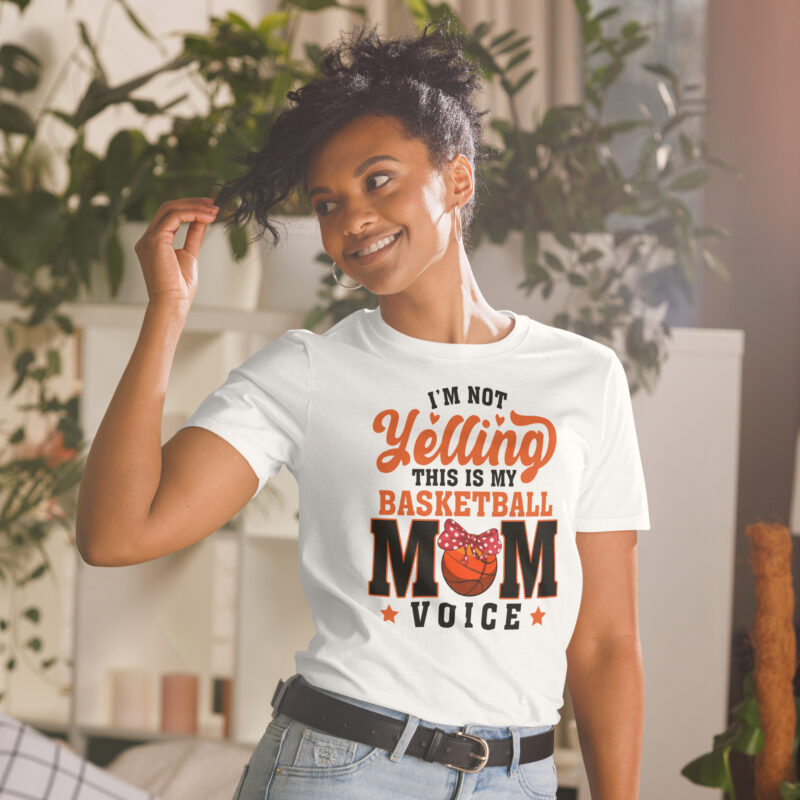 Basketball Mom Shirt Gift to Mother T-Shirt - Image 6