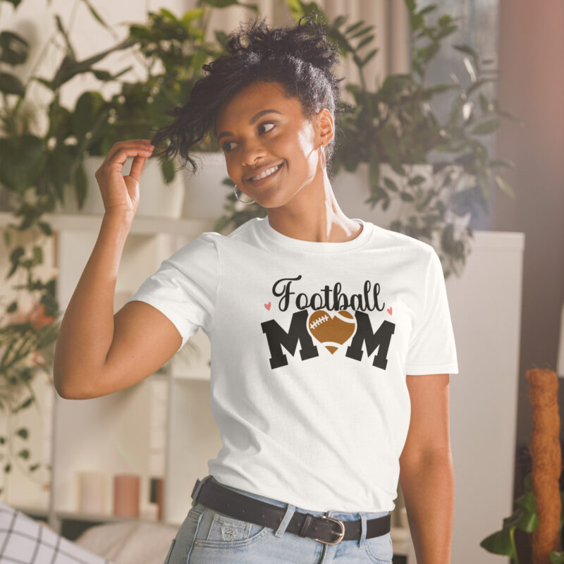 Football Mom Shirt Gift to Mother T-Shirt - Image 6